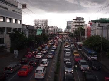 Traffic in Bangkok