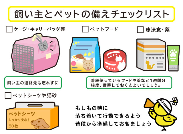 トクする!防災×日本動物愛護協会 ペットの防災対策1