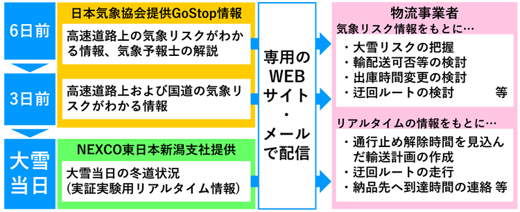 実証実験の内容