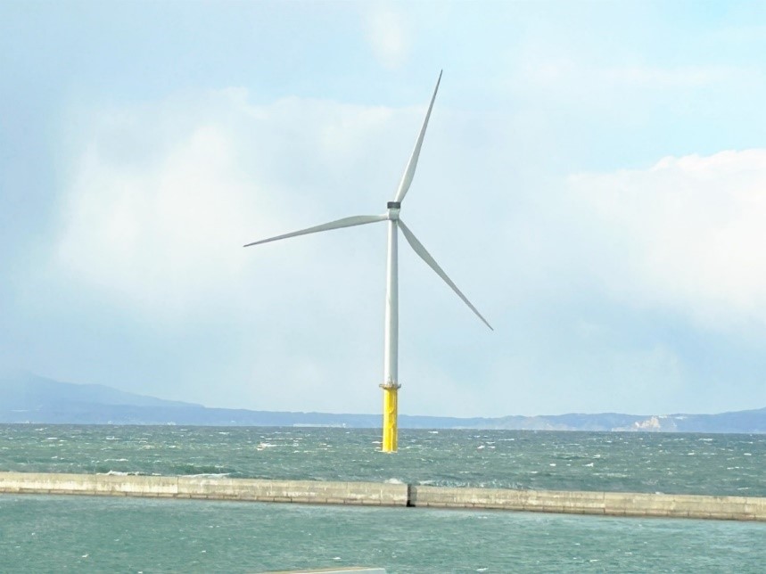 調査対象の風力発電機