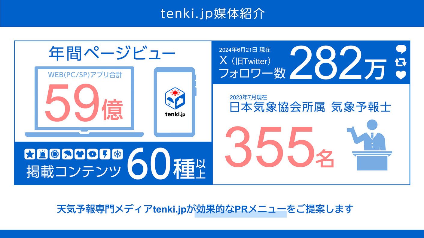 「tenki.jp」媒体紹介