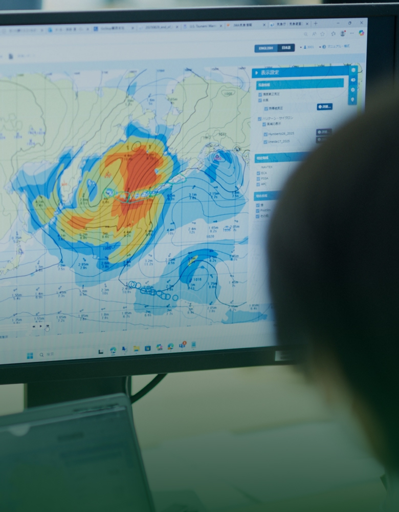 気象海象予測・実況データ提供