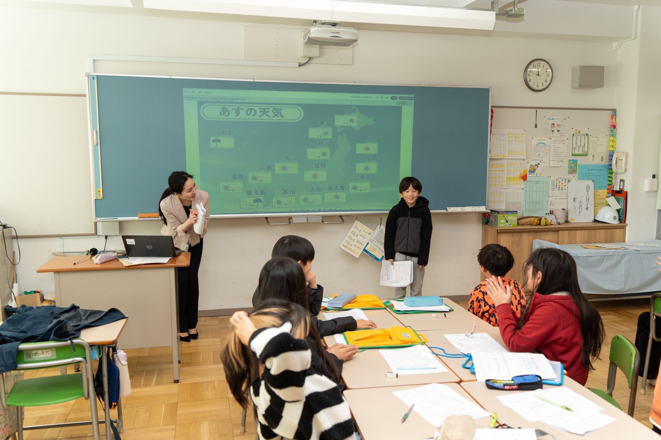 出前授業の風景②